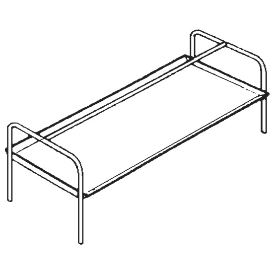 Körbeträgerkonsole für Sortiertisch, B=2600 mm