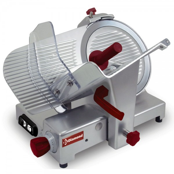 Aufschnittmaschine, Schrägschneidermodell, Messer Ø 300 mm Diamond