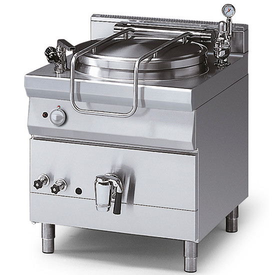 Gas-Kochkessel, indirekte Beheizung, mit Druckdeckel, 150 Liter