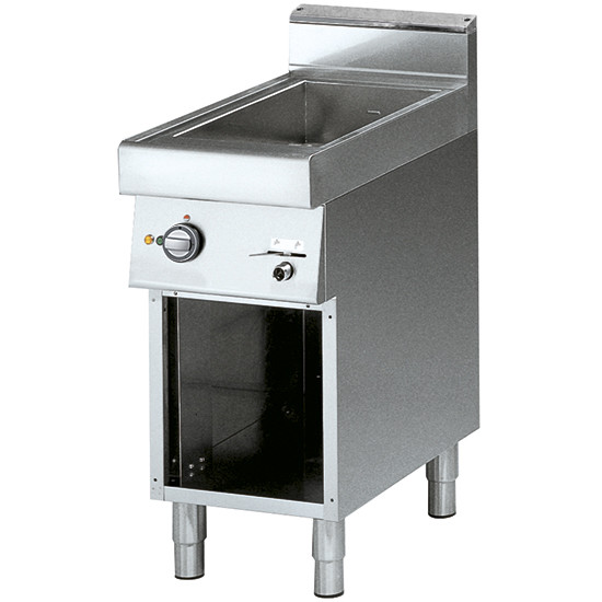 Elektro-Bain Marie auf offenem Unterbau, 1 Becken GN H=150 mm