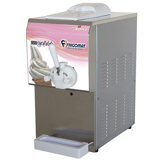 Softeismaschine, Luft-/Wasser-Kondensation, Kapazität 8 Liter